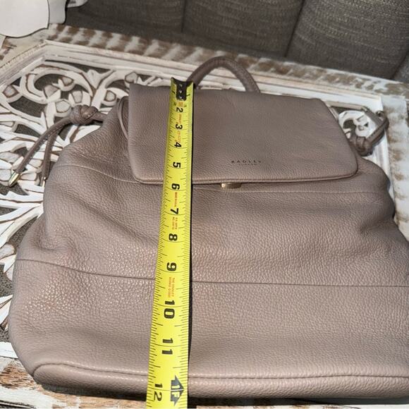 Radley London Pebbled Leather Backpack Purse Bag NEW $298 main image 4